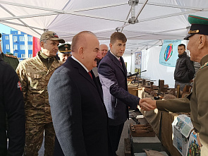  В Ростове-на-Дону провели акцию «Стать в строй. Время героев!»