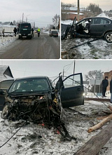 Автомобиль и поезд столкнулись сегодня в Ростовской области