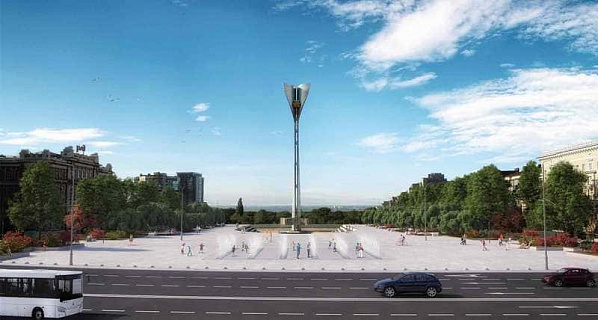 Сухой фонтан особенно не нравится противникам предложенного проекта. Фото с сайта abro.ru