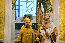 19 10 2025 Патриарх Кирилл освятил главный Храм Южного военного округа