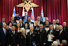 Изюминкой торжества стало исполнение гимна ветеранов МВД…