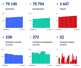 Коронавирус в Ростовской области: статистика на 24 марта