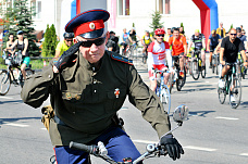 По улицам донской столицы прошел очередной велопробег «Ростсельмаш»