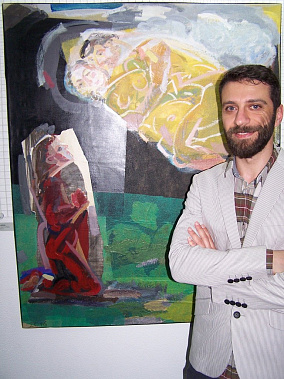 Сирийский художник Эльяс Айюб старается дарить зрителям надежду