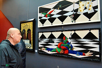 В Ростове проходит выставка картин-головоломок Олега Игнатова