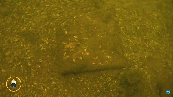 Появилось видео руин города Саркел на дне Цимлянского водохранилища