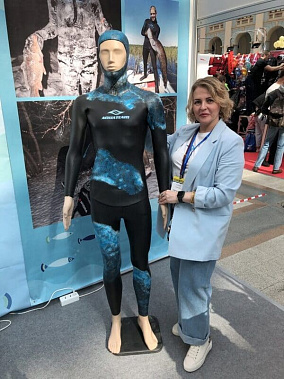 Гидрокостюм из Шахт представлен на «Moscow Dive Show 2021»