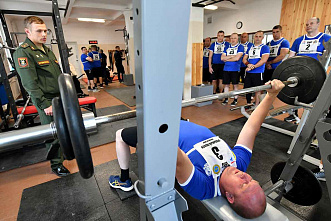 Проверка физподготовки командного состава учебного центра дала ожидаемый результат