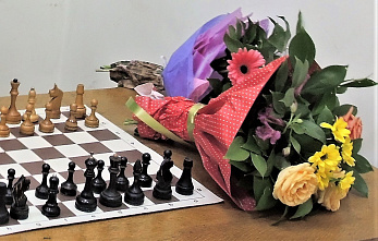 Шахматы: Андрея и Марию Гривцовых поздравили с днём бракосочетания