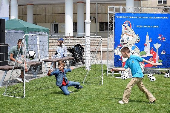 На территориях здоровья