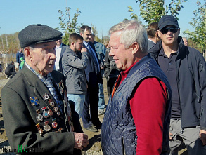 Заложили Сад Победы 