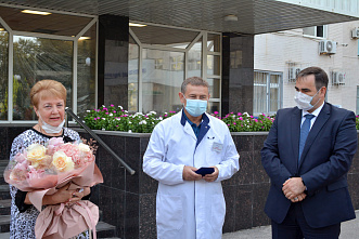 Заместитель главного врача РОКБ отмечена медалью ордена «За заслуги перед Ростовской областью»