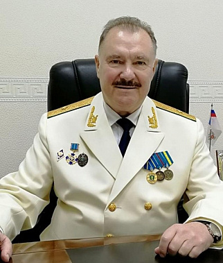 На фото: инициатор турнира «День Донской прокуратуры» председатель совета ветеранов прокуратуры Ростовской области Евгений Волколупов.