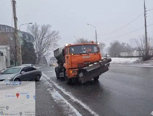 Ростов-на-Дону накрыла метель