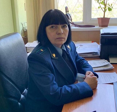 Старший помощник прокурора Железнодорожного района Ростова Ольга СОБОЛЕВСКАЯ