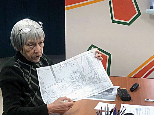 Краевед Любовь ВОЛОШИНОВА подробно ответила на все вопросы участников.
