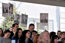 Поезд «Победа» прибыл на первый путь