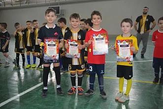 На Дону прошел детский зимний турнир по мини - футболу среди игроков 2017 г. рождения