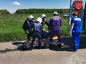 Донские спасатели отрабатывали помощь при крупных ДТП