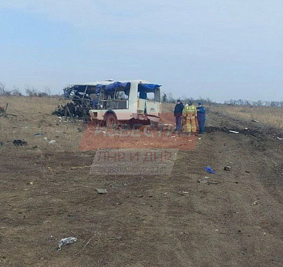 В ЛНР сегодня на мине подорвался автобус, погибли люди