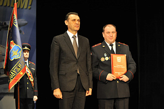 В Ростове сотрудники органов внутренних дел на транспорте отпраздновали профессиональный праздник