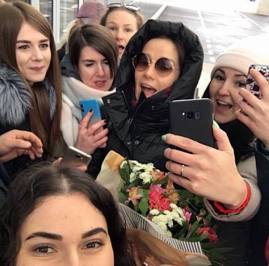 «Дикий ангел» прилетел. Наталия Орейро – в Ростове