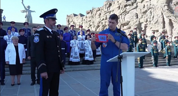 «Космическое» казачье знамя пополнит фонд Центрального музея российского казачества