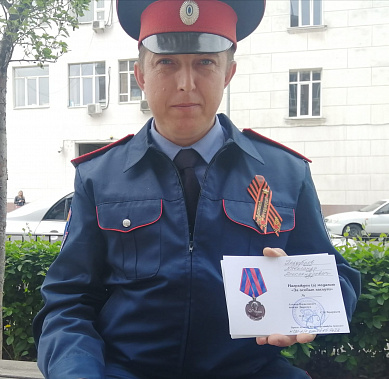 Начальник штаба Куйбышевского юрта Руслан Чуприна.