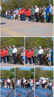  Сегодня поздравили ветеранов "крылатой пехоты"