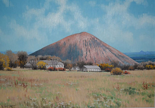 Шахтер-художник передал свои полотна музею в Гуково