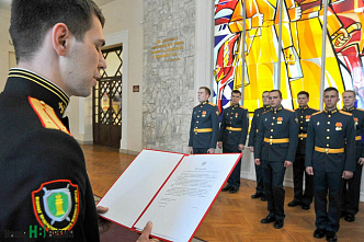 В Ростове молодые военные прокуроры и следователи приняли присягу