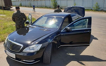 В Ростовской области у украинца изъяли бронированный «Мерседес»