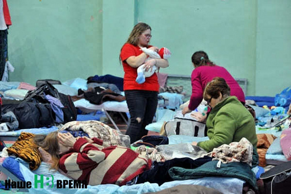 В Ростовскую область за сутки эвакуировано более 16 тысяч человек из Донбасса