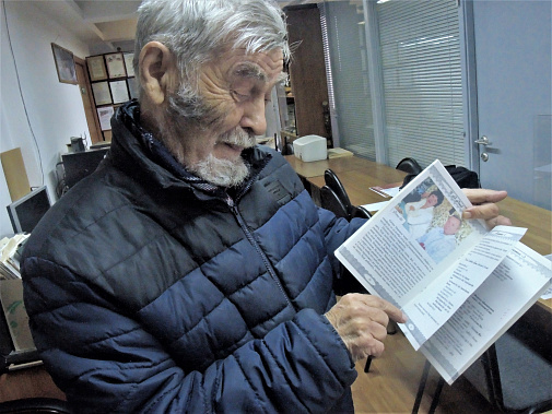  Гостем «Нашего времени» был военный инженер, кандидат наук, писатель Сергей Попов