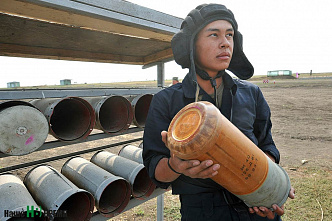 Донские танкисты провели учения в преддверии профессионального праздника