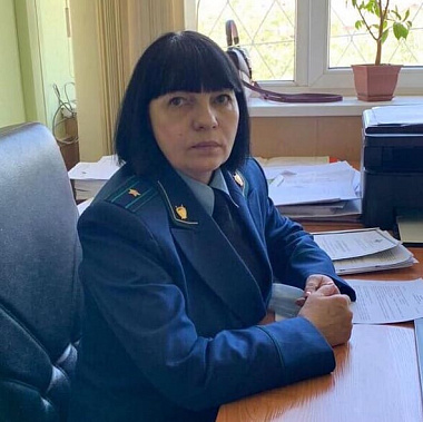 Старший помощник прокурора Железнодорожного района Ростова Ольга Соболевская
