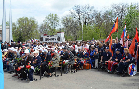 Митинг и парад в Гуково