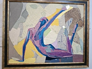 В ростовском «Шолохов-Центре» работает выставка художницы Александры Жуковой «Без холста и красок»