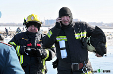 Крувшение самолета в Ростове