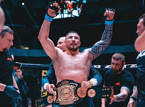 Кривянский боец во второй раз стал чемпионом Absolute Championship Akhmat