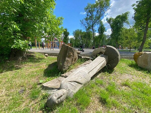 Реконструкция Александровского парка в Шахтах приостановлена