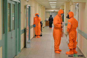 Свой первый год ковидный моногоспиталь отмечает в пиковой загруженности
