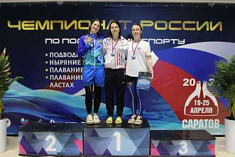 Донская спортсменка стала чемпионкой России по плаванию