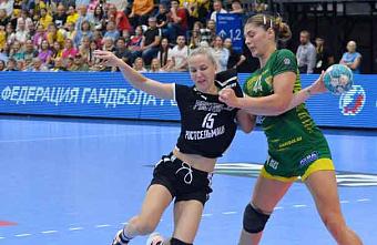Гандболистки «Ростов-Дона» на домашнем паркете обыграли краснодарскую «Кубань»