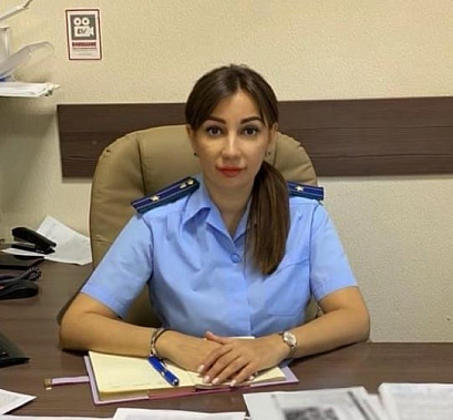 Старший помощник прокурора Пролетарского района г. Ростова-на-Дону Анна Смоленская