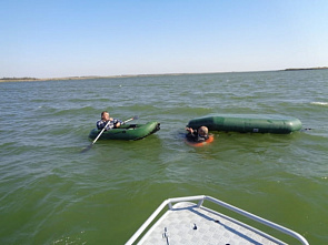В Веселовском районе из-за сильного ветра чуть не погибли рыбаки