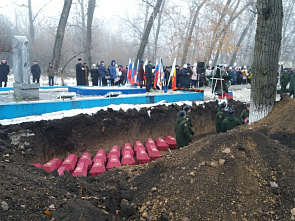 Сегодня  красноармейцы отправились в последний поход