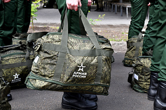 Очередная команда призывников отправилась к местам прохождения военной службы со сборного пункта Ростовской области