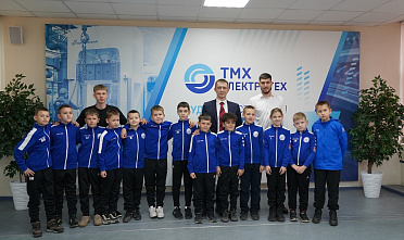 «ТМХ-Электротех» и станичный футбольный клуб объединили усилия для развития детского футбола