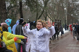 Более полутора тысяч человек приняли участие в новогоднем забеге «Begin. Побегай первого января»